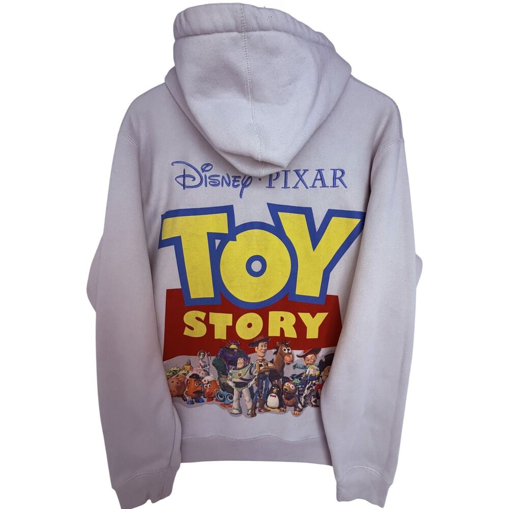 Toy Story x Shoe Palace Andy Hoodie Men's M Cream Disney Pixar Graphic